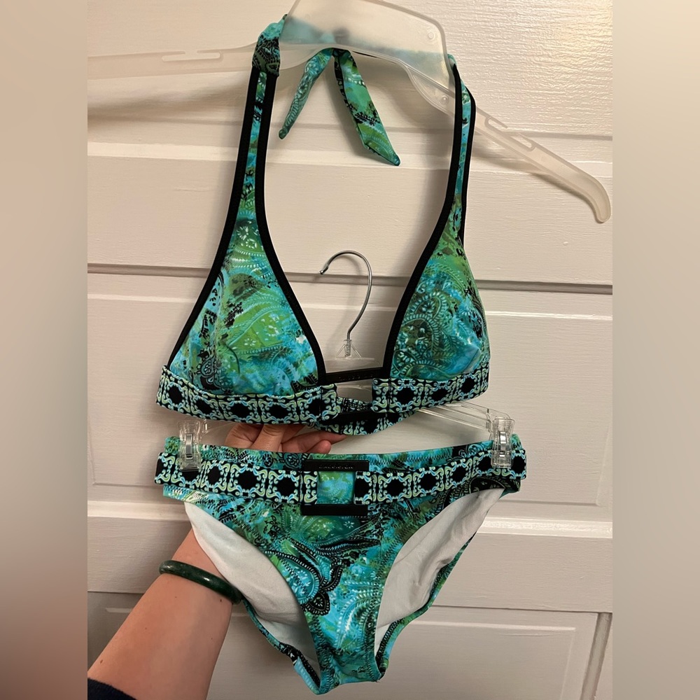 Patterned Speedo Axcelerate Bikini - image 1